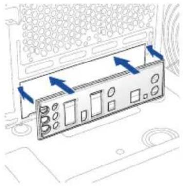 ASUS TUF GAMING B760M-PLUS II - Install the motherboard into the chassis - 1