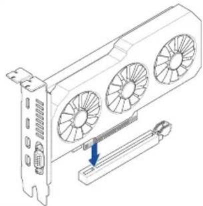 ASUS TUF GAMING B760M-PLUS II - Install the graphics card - 1