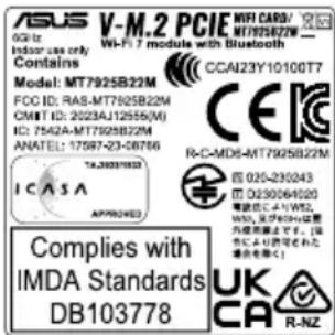 ASUS ROG STRIX Z890-H GAMING WIFI - Receiver Category 1 - 1