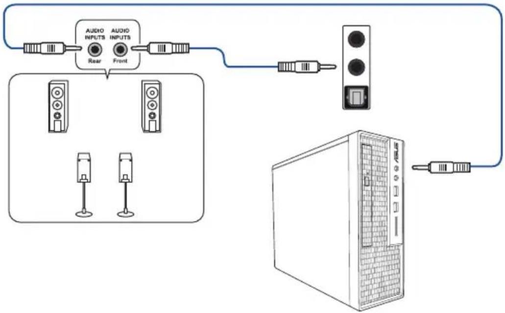 ASUS ROG STRIX B860-F GAMING WIFI - Connexions audio - 4