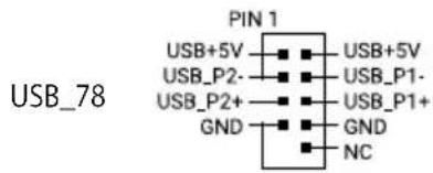 ASUS ROG STRIX B860-I GAMING WIFI - USB 2.0 ヘッダー - 1