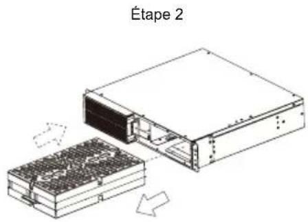 PowerWalker VI 1000 RLP - INSTALLATION ET REMPLACEMENT DE LA BATTERIE - 2