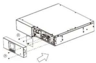 PowerWalker VI 1000 RLP - INSTALLATION ET REMPLACEMENT DE LA BATTERIE - 3