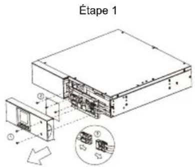 PowerWalker VI 1000 RLP - INSTALLATION ET REMPLACEMENT DE LA BATTERIE - 1