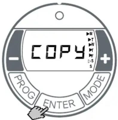 DIMPLEX DX 520E - Copying programs - 1
