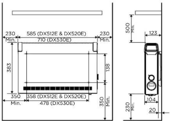 DIMPLEX DX 520E - ATTENTIE! - 1