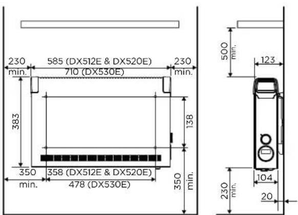 DIMPLEX DX 520E - ATTENTION! - 1