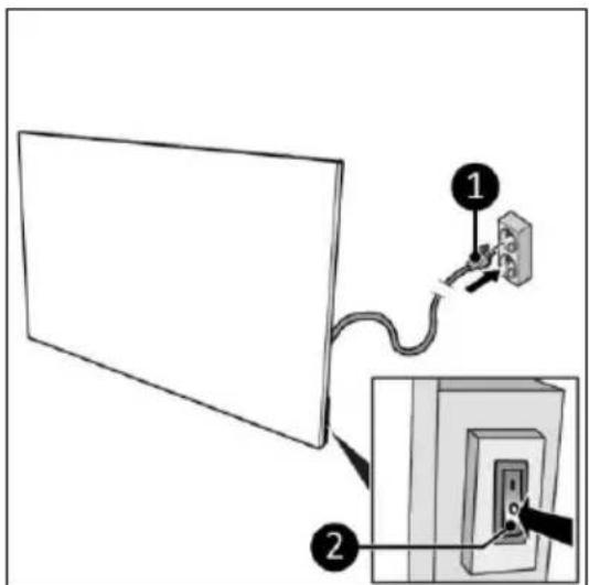 Eurom Sani 600 Mirror WiFi - CAUTION - 1