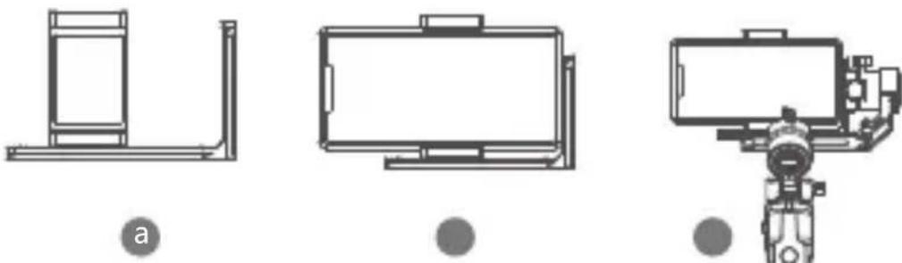 Gudsen Moza Mini-P - • Mounting the Mobile Phone - 1