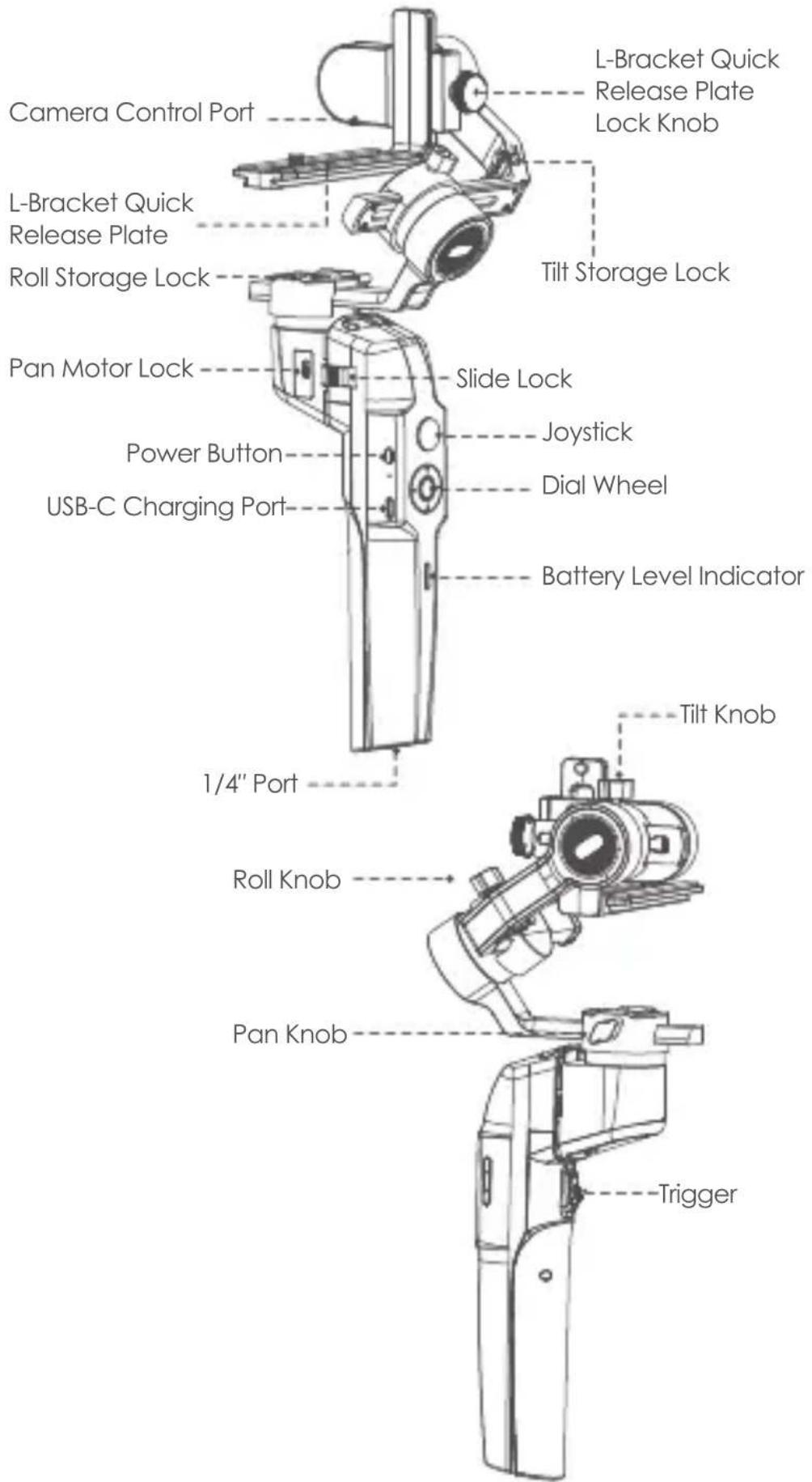 Gudsen Moza Mini-P - Battery and Charging - 12