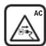 BOSCH UniversalGrassCut 18V-260 - Uz dârza instrumenta korpusa attêloto simbolu skaidrojums - 6