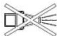 BOSCH UniversalGrassCut 18V-260 - Explication des symboles se trouvant sur l'outil de jardin - 13