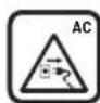 BOSCH UniversalGrassCut 18V-260 - Бақ электр буймындағы белгілердің мағыналары - 6