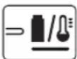 BOSCH UniversalGrassCut 18V-260 - Luz permanente do indicador da carga da bateria - 1