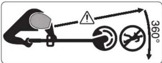 BOSCH UniversalGrassCut 18V-260 - Explanation of symbols on the machine - 11