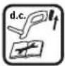 BOSCH EasyGrassCut 18V-230 - Razlaga simbolov na vrtnem orodju - 8