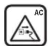 BOSCH EasyGrassCut 18V-230 - Uz dárza instrumenta korpusa atteloto symbolu skaidrojums - 6