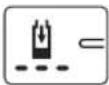 BOSCH EasyGrassCut 18V-230 - Blinkende lys pa batteriladeindikator - 1