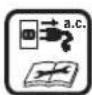 BOSCH EasyGrassCut 18V-230 - Ruohonleikkurissa olevientunnuskuvien selitykset - 7