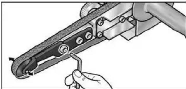 Flex BSE 8-4 50 - Indstilling af bändløb - 1