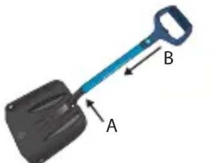 Black Diamond Transfer - EVAC SHOVEL - 2
