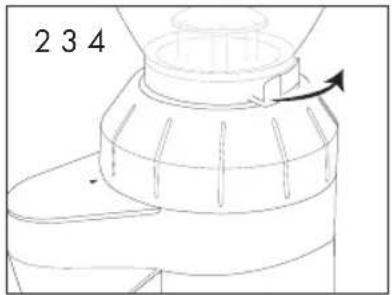 GRAEF CM 8007 - KAFFEMALING DIREKTE TIL FILTERSYSTEMET - 1