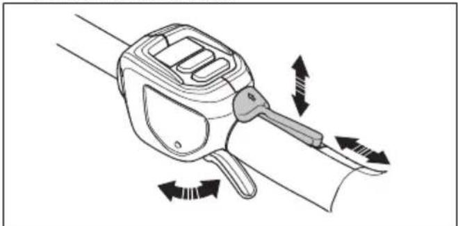 HUSQVARNA 525iHF3 - De vergrendeling van de activeringsschakelaar controleren - 3
