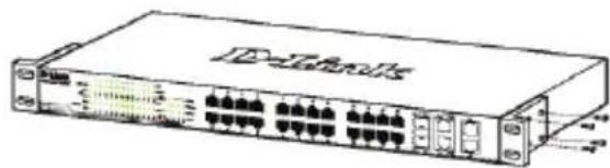 D-LINK DGS-1210-52/ME - Instalação em Rack - 1