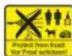 Kärcher K 2 Horizontal - Symboler på maskinen - 1