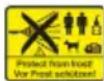 Kärcher K 2 Horizontal - Symbole auf dem Gerät - 1