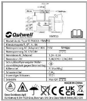 Outwell Arctic Frost 55 - GARANTIE - 3