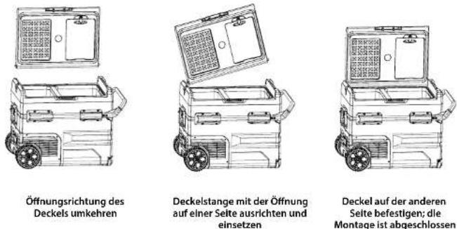Outwell Arctic Frost 55 - UMKEHRUNG DER ÖFFNUNGSRICHTUNG - 2
