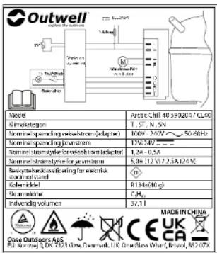 Outwell Arctic Chill 50 - GARANTI - 2