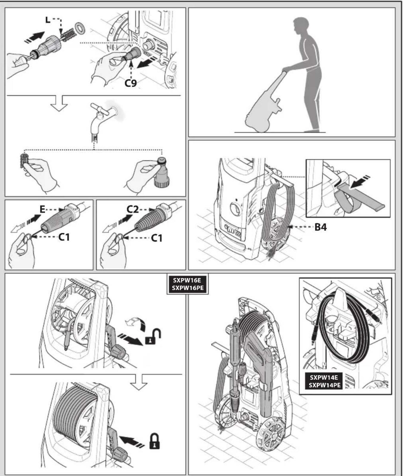 STANLEY SXPW14PE - UPOZORNENIE - 1