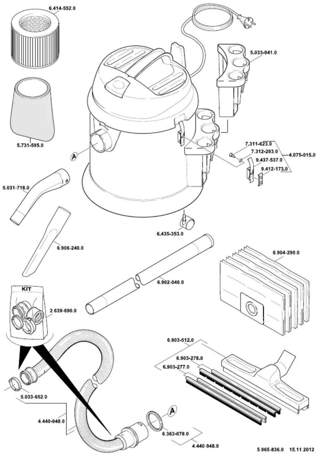 Kärcher NT 27/1 Me Adv - 5.957-710 - 2