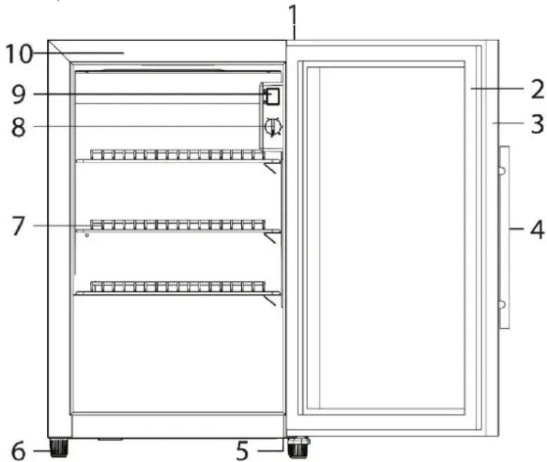 CASO BBQ Cooler S-L - Vue d'ensemble - 1