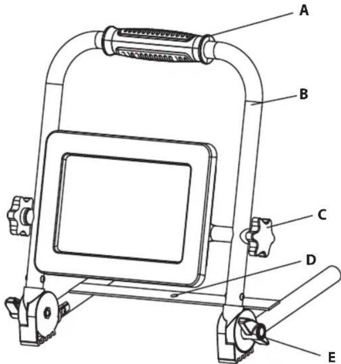 BRENNENSTUHL EL 750 M - TRIPODMOUNTING - 1