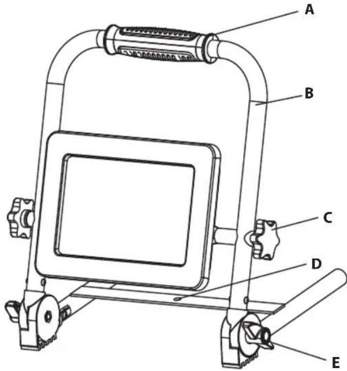 BRENNENSTUHL EL 750 M - JALUSTAN ASENNUS - 1