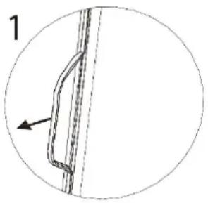 CASO WineExclusive 12 - The handle installing - 1