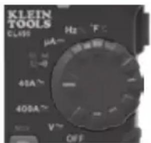 Klein Tools CL490 - To measure current: - 2