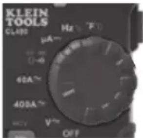 KLEIN TOOLS CLABO Hz 100 μA -6 48A 408A MCV V OFF