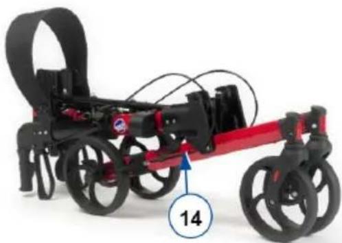 Vermeiren Quava - De rollator opvouwen - 1