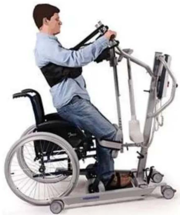 Vermeiren Albatros II - Instructions for lifting patient - 2