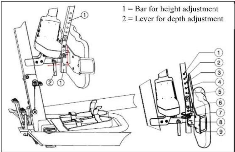 Vermeiren Albatros II - Leg support - 3