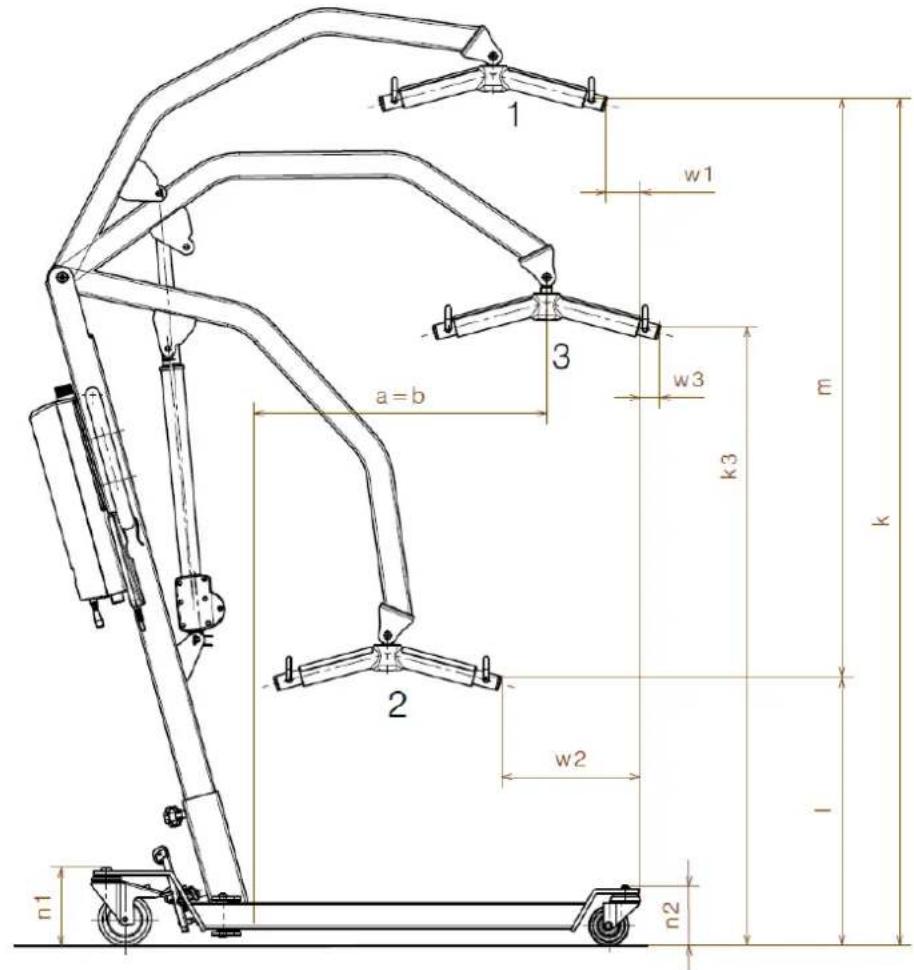 Vermeiren Falcon - Technical specifications - 1