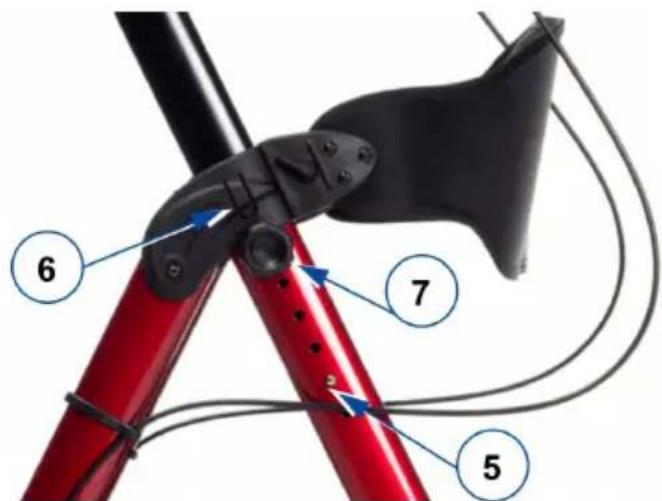 Vermeiren Goliat Artro - Mounting the handgrips - 1