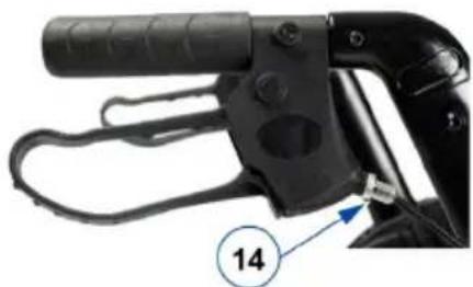 Vermeiren Eco-Plus - Seřízení brzd - 1