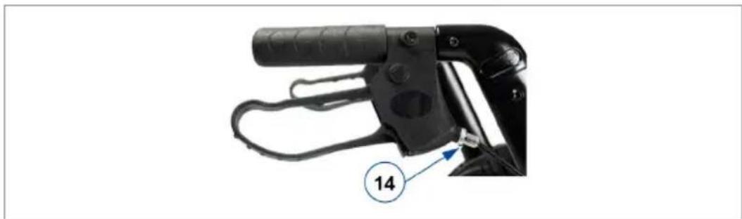 Vermeiren Eco-Plus - Adjusting the brakes - 1