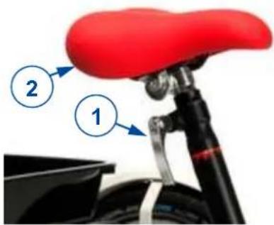Vermeiren Aqua - Adjusting the saddle - 1