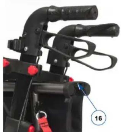 Vermeiren Four-Light - Plier le déambulateur - 1